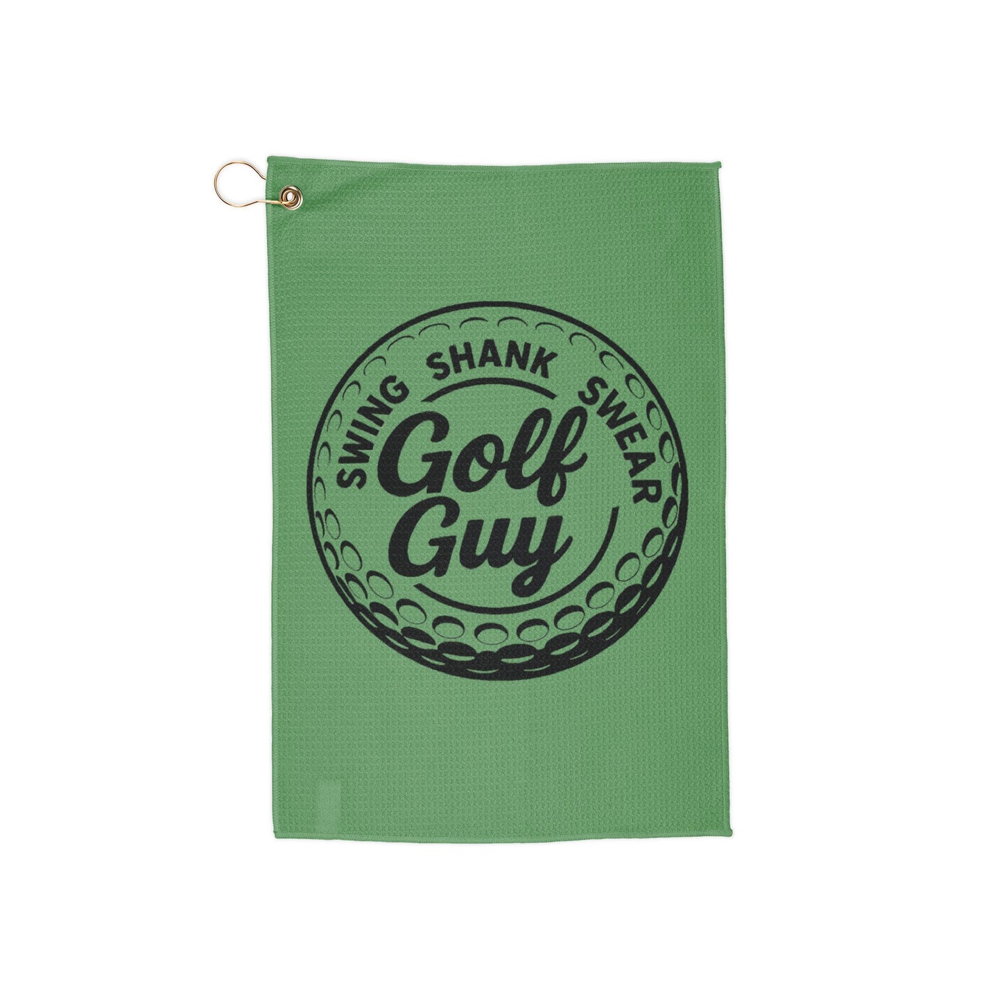 Green Golf Guy Golf Towel