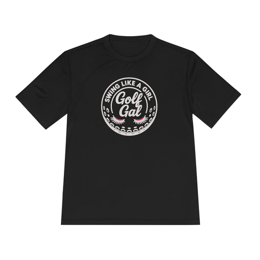 Golf gal Logo moisture wicking tee