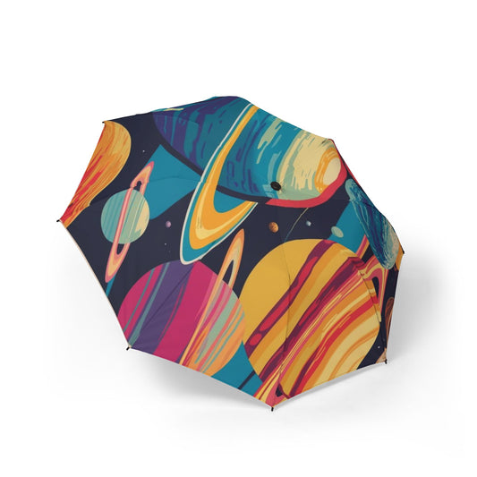 planets Umbrella - Semi-Automatic Foldable Design