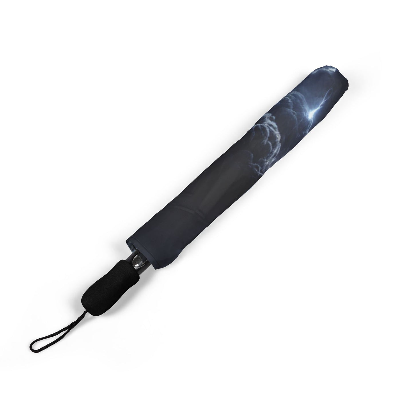 lightning storm Umbrella - Semi-Automatic Foldable Design