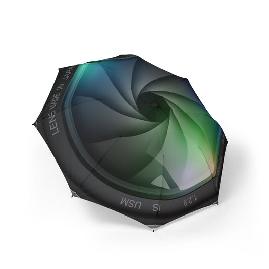 Camera lens Umbrella - Semi-Automatic Foldable Design
