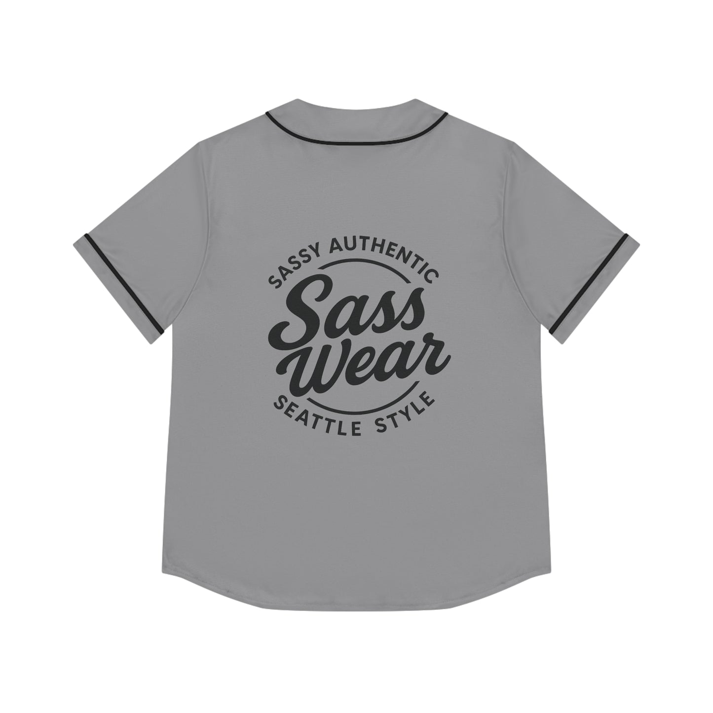 Gray Sass wear  Baseball Jersey
