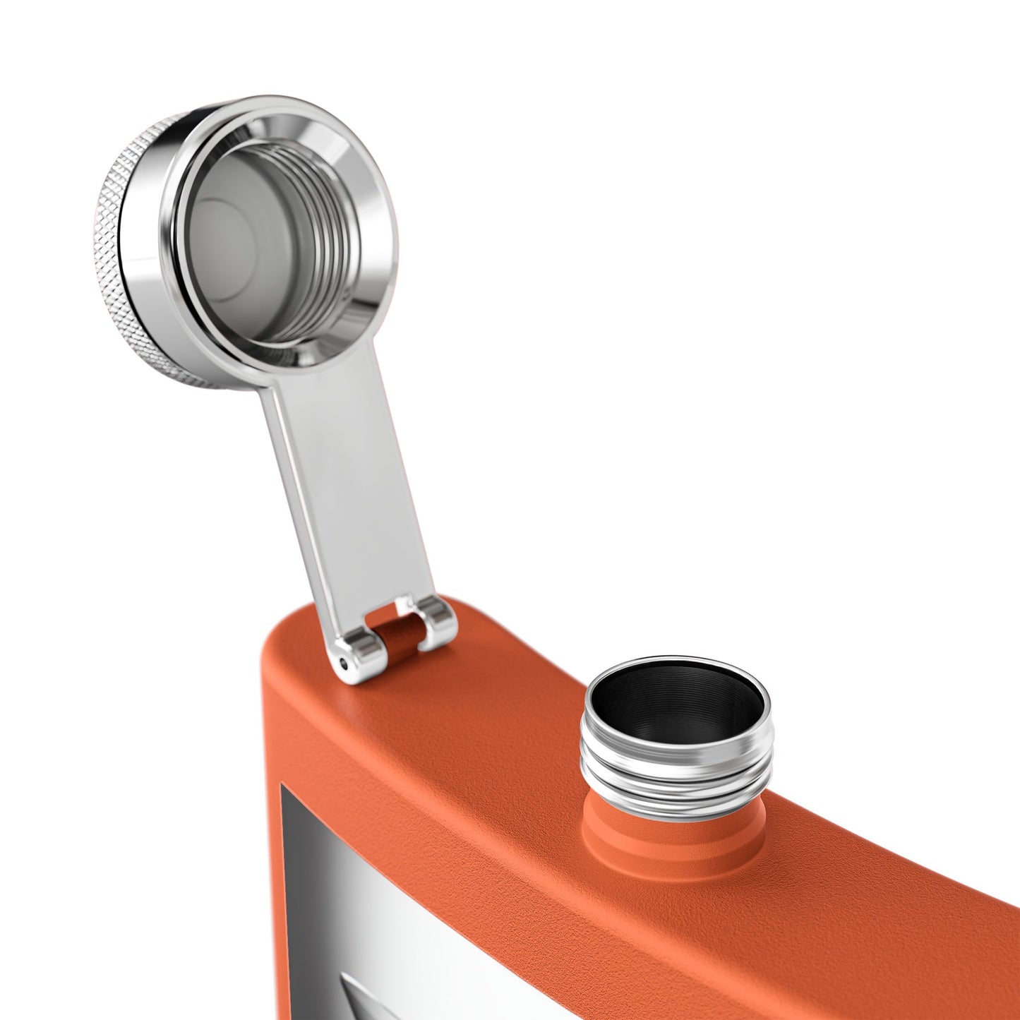 Martini Glass Sleek Stainless Steel Flask