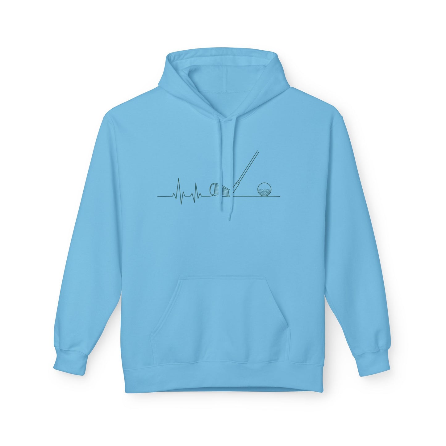 Golf Heartbeat Hoodie Hoodie