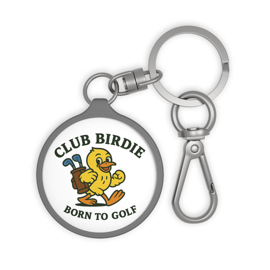 Club Birdie Born To Golf Keyring Tag
