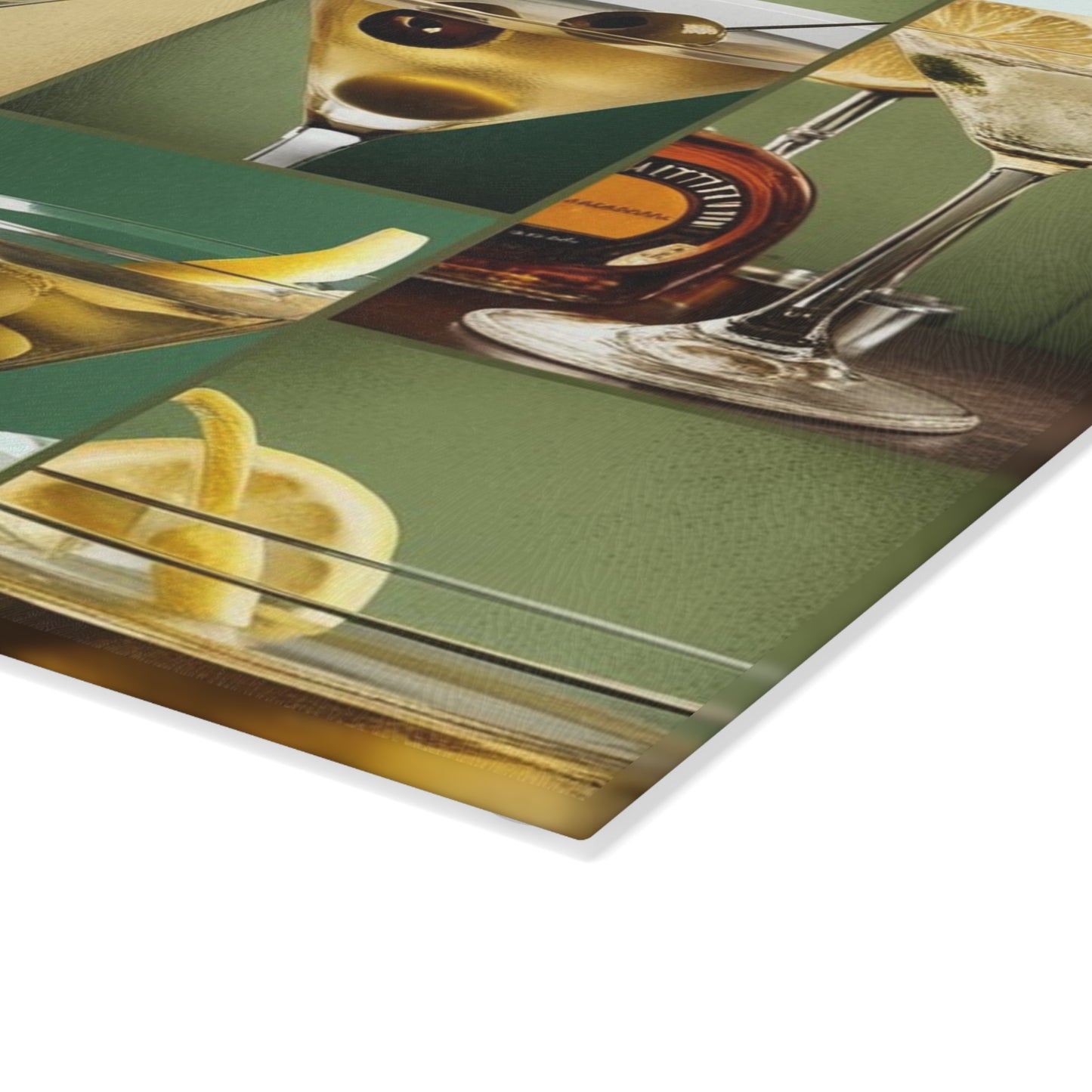 martini glass Cutting Board