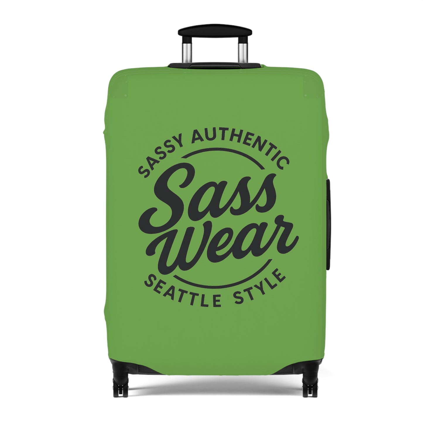 Sass Wear Luggage Cover Green