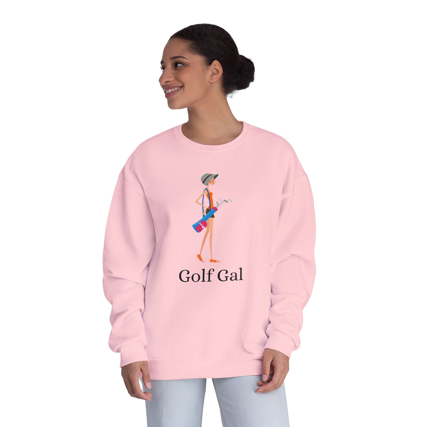 Golf Gal Poppy Crewneck Sweatshirt