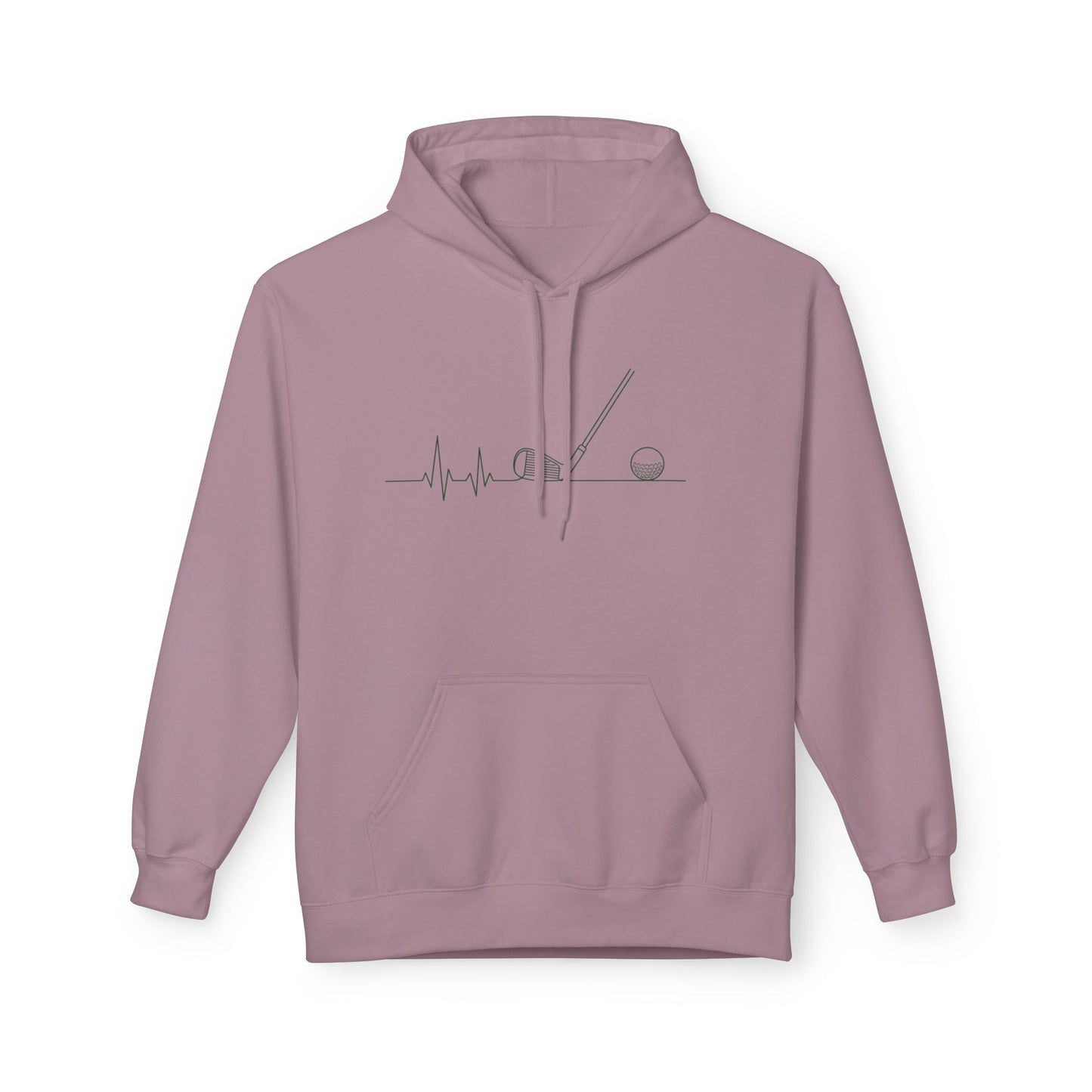 Golf Heartbeat Hoodie Hoodie